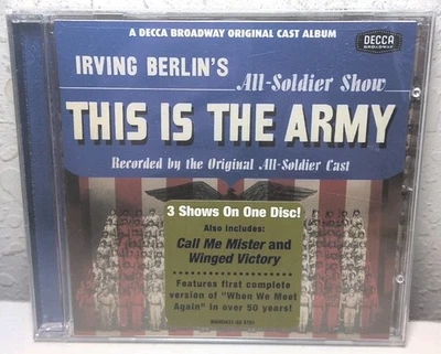 This Is the Army [Original Broadway Cast] by Various Artists CD New B115 Foto 1 de 2