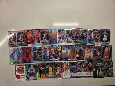 200 ENORMES INSERTOS DE TARJETA DE BALONCESTO DE LA NBA PARALELOS Novatos RC PRIZM AUTOS NUMERADOS  Foto 1 de 4