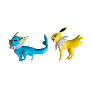 2017 Pokémon Vaporeon Jolteon 3" Gelenkfigur Tomy Nintendo Selten! - Bild 1 von 2