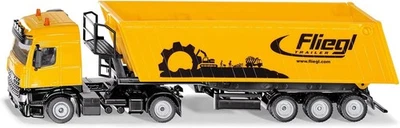 SIKU 3537- modellino 1:50 - CAMION LKW CON RIMORCHIO RIBALTABILE-NUOVO-SIGILLATO - Immagine 1 di 4