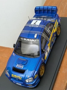 Aa1/18 Subaru Impreza WRC Rally Car GP di Francia 2003 vincitore Solberg... - Foto 1 di 10