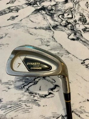 Powerbilt Dynasty 7 Iron, R Flex Dynasty Tour Graphite Shaft, GP Tour Wrap Grip - Image 1 of 4