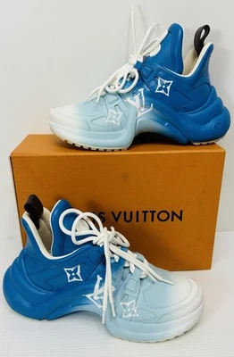 Louis Vuitton LV azul arco monograma - talla 38 Foto 1 de 4