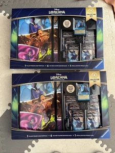 Disney Lorcana Primer Capítulo Coleccionista Set Costco | 2 Cajas Selladas Juegos - Imagen 1 de 7