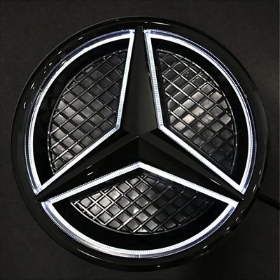 For Mercedes-Benz 2011-2018 Illuminated Star Front LED Grille Emblem US NEW — 第 1/4 张图片