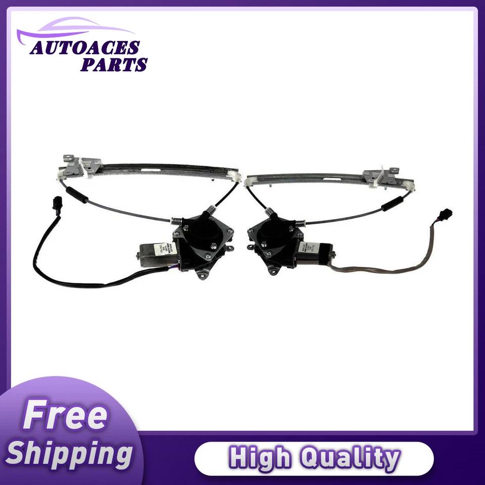 Regulador de ventana eléctrica Dorman con motor trasero par de 2 se adapta a Escape Mariner SUV Foto 1 de 4