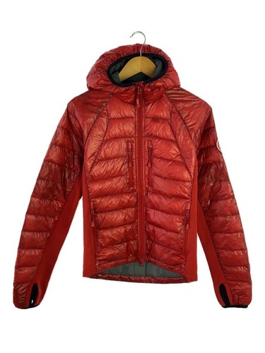 CANADA GOOSE PIUMINO D'OCA CANADA XS NYLON ROSSO 2703M HYBLID LITE CAPPUCCIO