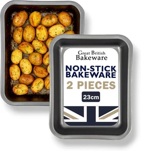 Great British Bakeware 2pc Non Stick Oven Tray Set, PFOA-Free, UK Made - Picture 1 of 11