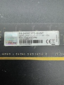 RAM G.SKILL F4-2400C17S-8GNT - Picture 1 of 3