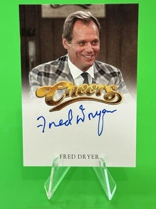 Cheers Premiere Edition Fred Dryer as Dave Richards Full Bleed Auto!!! - Picture 1 of 15