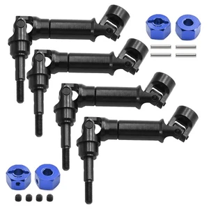 Per Traxxas Mini Maxx Giunti Albero Trasmissione Anteriore e Posteriore CVD Acciaio Lega - Foto 1 di 10