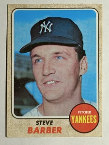 1968 Topps #316 Steve Barber (EX) - Picture 1 of 2