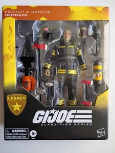 Hasbro G.I. Joe Classified Series Search & Rescue Firefighter Actionfigur NEU - Bild 1 von 6