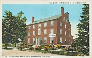 Postal embrión Shakertown KY Inn erigida en 1817 N. J. - Imagen 1 de 2