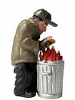 Homies HOMIE LESS ( Figure ) Series 9 Lil Homies #289 Hobo Garbage Can Fire Guy