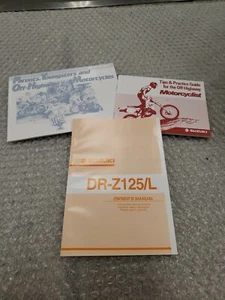 Suzuki DR-Z125/L Owners Manual (2002) - Bild 1 von 1