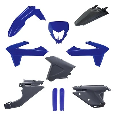 Sherco SE SEF 2025 2026 125 250 300 350 450 500 Plastics kit Blue Gray OEM color - Image 1 of 4