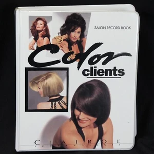 Clairol Salon Record Book Client Profile and Product + Business Information - Picture 1 of 11