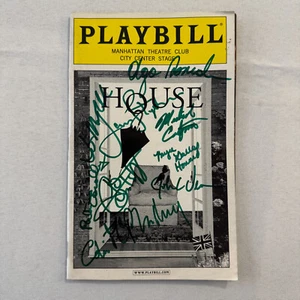 HOUSE Cast Signed Playbill 2002 Autographed Ron Howard Bryce Dallas Howard - Picture 1 of 13