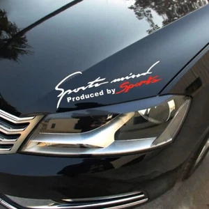 1Pc Sports Racing Car Stickers Reflective Vinyl Graphic Decal Auto Accessories - Picture 1 of 16