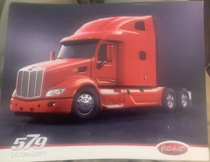 Peterbilt Model 579 UltraLoft Truck Brochure/Folder - Picture 1 of 1
