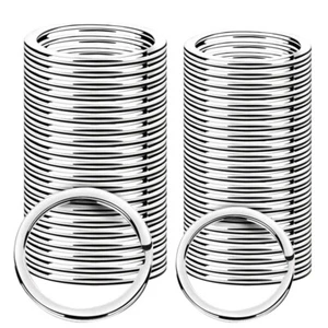 25/30mm Loop Key Ring Hoop Split Rings Connector for Home Car Keys &Craft Making - Picture 1 of 14