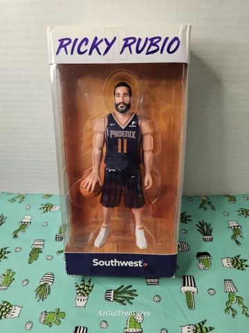 Rare Ricky Rubio Phoenix Suns Action Figure, Southwest Giveaway Collectible Cover
