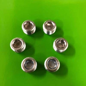 Air Rail Block Off Bolts for Toyota Land Cruiser FJ40 55 FJ60 2F Cylinder Head - Foto 1 di 4