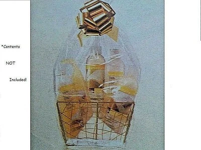 AVON 'GOLDTONE WIRE' COMPLETE GIFT BASKET SET - NIP GREAT FOR CHRISTMAS! - Image 1 of 4