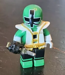 Power Rangers Samurai GREEN RANGER Super Mega Mode Mega Bloks Minifigure - Picture 1 of 3