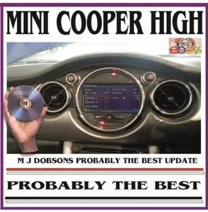 MINI COOPER "HIGH" - UK & EU SATELLITE NAVIGATION MAP update DVD - Picture 1 of 8