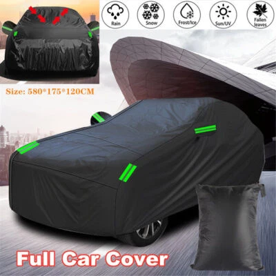 XL Full Car Cover Waterproof Dust-proof UV Resistant Outdoor for All Weather US - Image 1 of 4