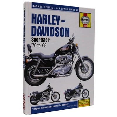 Harley Davidson Sportster '70-'08 Haynes Service Repair Motorcycle Manual Book - Image 1 of 4