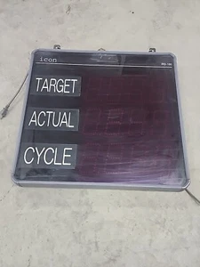 ICON IRD-100 LED MESSAGE COUNT BOARD 22x20 - Picture 1 of 5