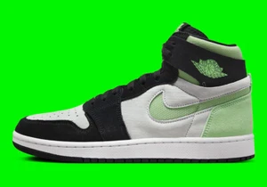 Nike Air Jordan 1 Zoom CMFT 2 Honeydew Green Black White DV1307-103 sz sz 15 Men - Picture 1 of 8
