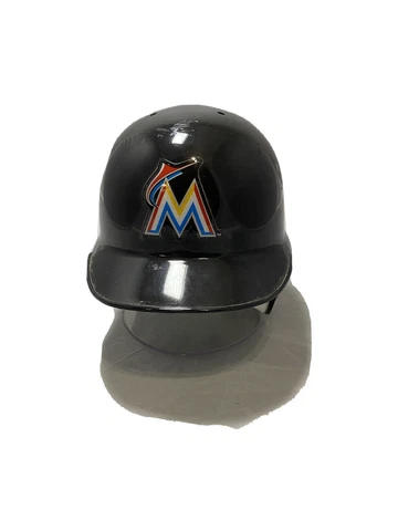 Riddell MLB Florida Marlins Mini Batting Helmet with stand This Was Shop Display Cover
