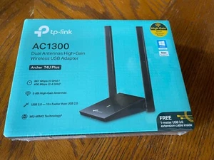 TP-LINK AC1300 Wireless Wi-Fi USB 3.0 Adapter-Black - Picture 1 of 2