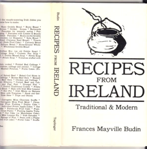 RECIPES FROM IRELAND-FRANCIS BUDIN-1966 1ST HB/J-FN-SOURCE TRADITIONAL & MODERN - Picture 1 of 2