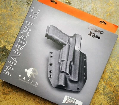 Raven Concealment Phantom Holster RCS P320C Compact P320 Surefire X300 OWB RH - Image 1 of 4