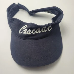 Gorra Cascade Visera Azul Usada Correa B35 - Imagen 1 de 4