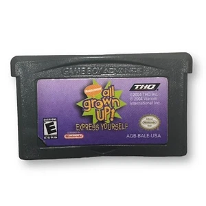 All Grown Up Express Yourself (Nintendo Game Boy Advance, 2004) solo juego GBA - Imagen 1 de 5