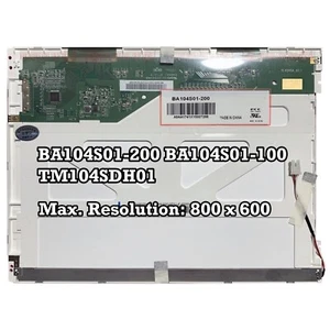 BA104S01-200 BA104S01-100 TM104SDH01 800X600 Pantalla LCD de 10,4 pulgadas 60 Hz 20 pines - Imagen 1 de 2