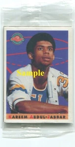 1993 Kellogg's College Greats Postercard (choose from menu) Still in wrapper - Picture 1 of 6