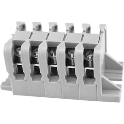 Marathon 6G38-TSKK-F Terminal Block Sectional Flat Mount 40A 600V Wire 22-10 AWG - Image 1 of 4