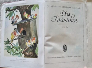 Das Kränzchen Illustriertes Mädchen-Jahrbuch 46. Folge alt! - Picture 1 of 2