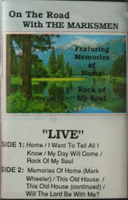 ON THE ROAD WITH THE MARKSMEN LIVE CASSETTE [NEW SEALED] XIAN PRIVATE PRESS - Image 1 of 2