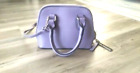 Steve Madden Lavender/purple Crossbody Purse Bag Silver Hardware