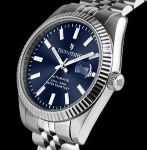 Tecnotempo Orologio Auto Elegant Dial Limited Edition 100 Pcs TT.100.ZABL Blue - Bild 1 von 10
