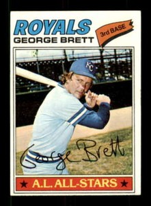 1977 Topps #580 George Brett EXMT/EXMT+ Royals 532010