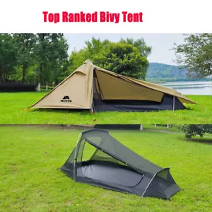 2 Person 4 Season Tent Backpacking Double Layer All Weather for Camping Hiking - Picture 1 of 17